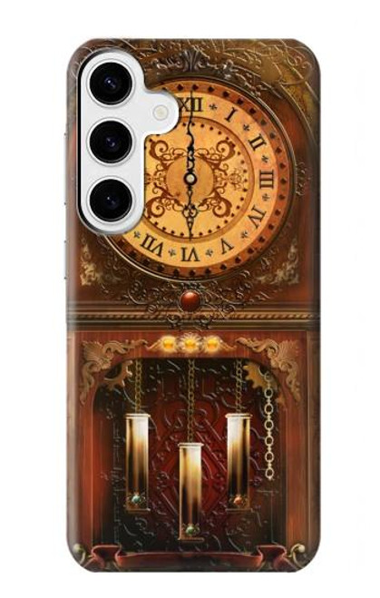 S3174 Grandfather Clock Case For Samsung Galaxy S24 Plus