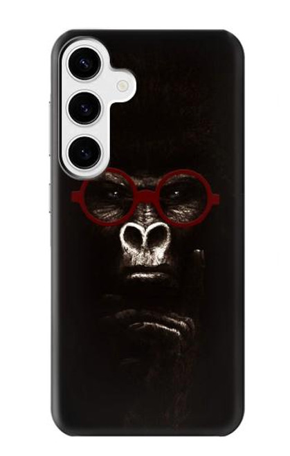 S3529 Thinking Gorilla Case For Samsung Galaxy S24 Plus