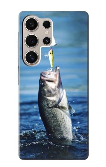 S1594 Bass Fishing Case For Samsung Galaxy S24 Ultra