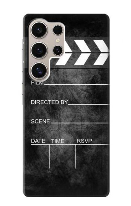 S2919 Vintage Director Clapboard Case For Samsung Galaxy S24 Ultra