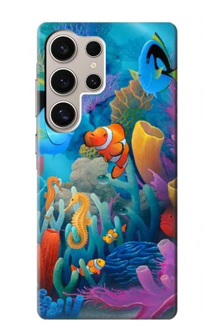 S3227 Underwater World Cartoon Case For Samsung Galaxy S24 Ultra