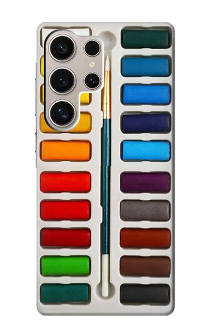 S3243 Watercolor Paint Set Case For Samsung Galaxy S24 Ultra