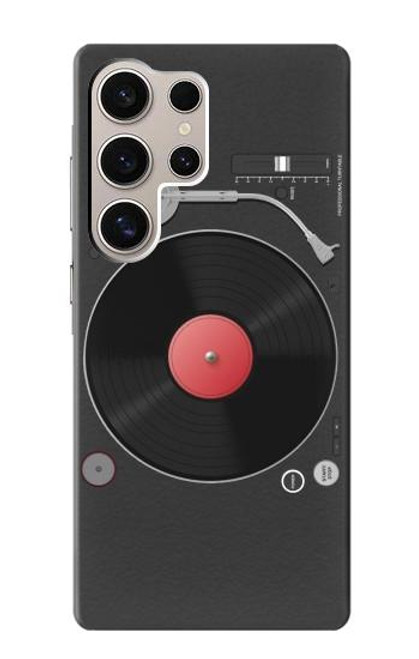 S3952 Turntable Vinyl Record Player Graphic Case For Samsung Galaxy S24 Ultra