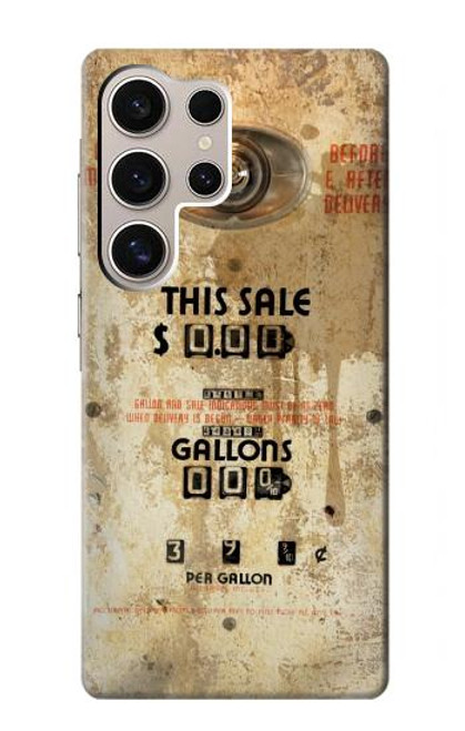 S3954 Vintage Gas Pump Case For Samsung Galaxy S24 Ultra