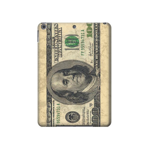 S0702 Money Dollars Hard Case For iPad 10.2 (2021,2020,2019), iPad 9 8 7