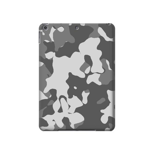 S2186 Gray Camo Camouflage Graphic Printed Hard Case For iPad 10.2 (2021,2020,2019), iPad 9 8 7