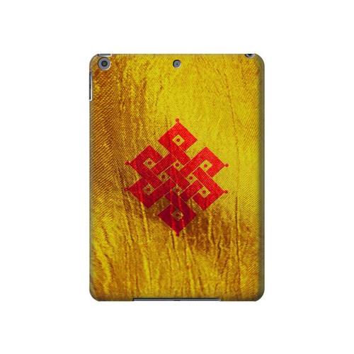 S2318 Eternal Knot Buddhist Spiritual Meditation Hard Case For iPad 10.2 (2021,2020,2019), iPad 9 8 7