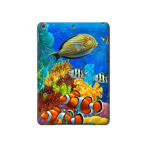 S2568 Sea Seabed Fish Corals Underwater Ocean Hard Case For iPad 10.2 (2021,2020,2019), iPad 9 8 7