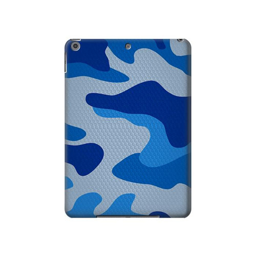 S2958 Army Blue Camo Camouflage Hard Case For iPad 10.2 (2021,2020,2019), iPad 9 8 7