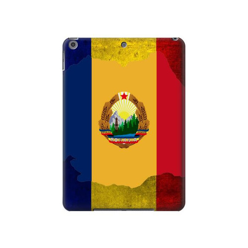 S3021 Romania Flag Hard Case For iPad 10.2 (2021,2020,2019), iPad 9 8 7