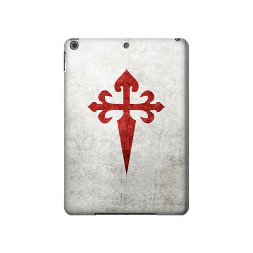 S3200 Order of Santiago Cross of Saint James Hard Case For iPad 10.2 (2021,2020,2019), iPad 9 8 7