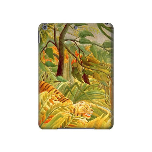 S3344 Henri Rousseau Tiger in a Tropical Storm Hard Case For iPad 10.2 (2021,2020,2019), iPad 9 8 7