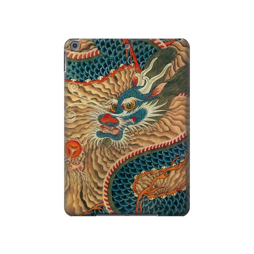 S3541 Dragon Cloud Painting Hard Case For iPad 10.2 (2021,2020,2019), iPad 9 8 7