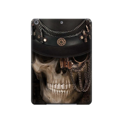 S3852 Steampunk Skull Hard Case For iPad 10.2 (2021,2020,2019), iPad 9 8 7