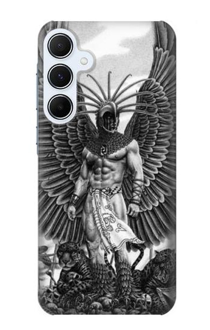 S1235 Aztec Warrior Case For Samsung Galaxy A55 5G