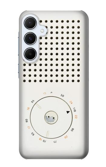 S1857 Retro Transistor Radio Case For Samsung Galaxy A55 5G