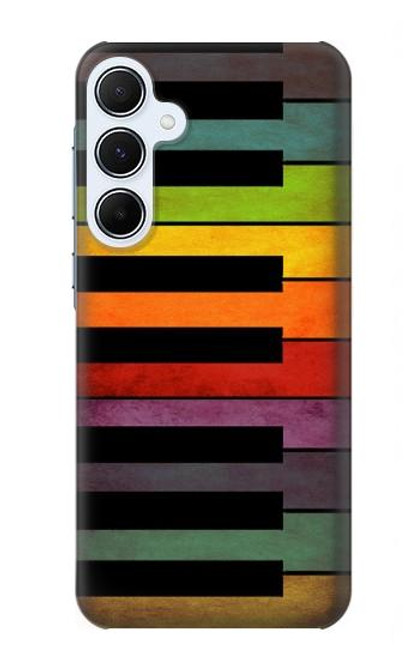 S3451 Colorful Piano Case For Samsung Galaxy A55 5G