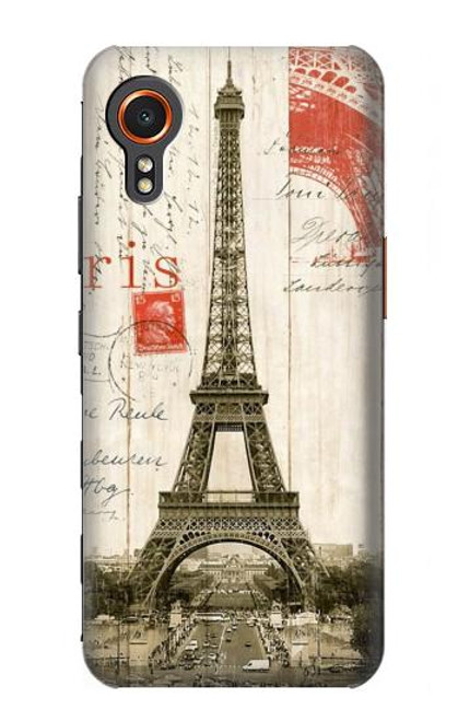 S2108 Eiffel Tower Paris Postcard Case For Samsung Galaxy Xcover7
