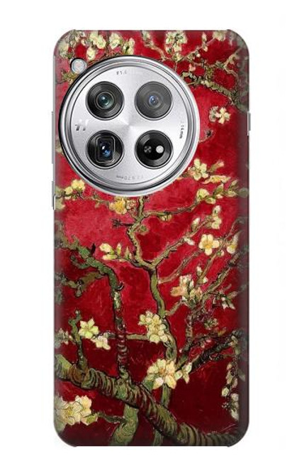 S2414 Red Blossoming Almond Tree Van Gogh Case For OnePlus 12