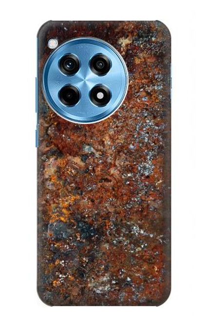 S2714 Rust Steel Texture Graphic Printed Case For OnePlus 12R