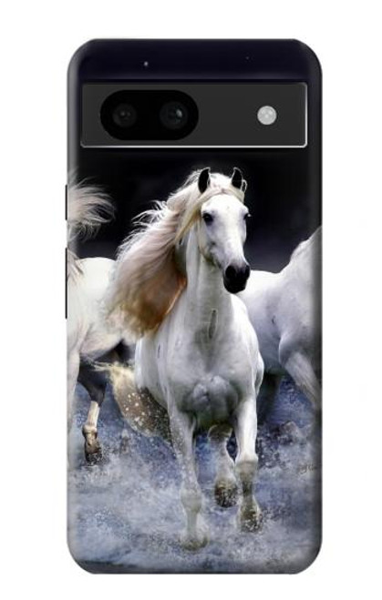 S0246 White Horse Case For Google Pixel 8a