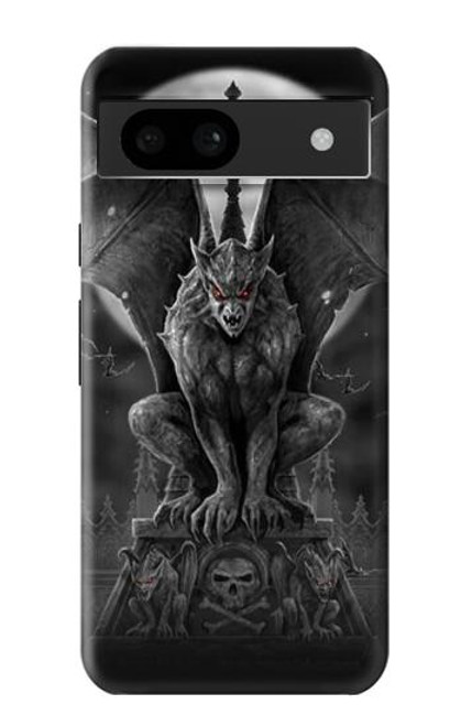 S0850 Gargoyle Devil Demon Case For Google Pixel 8a