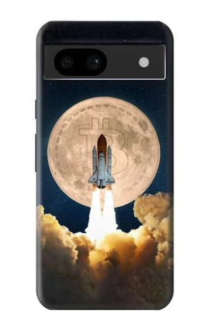 S3859 Bitcoin to the Moon Case For Google Pixel 8a