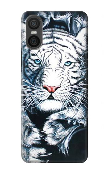 S0265 White Tiger Case For Sony Xperia 10 VI