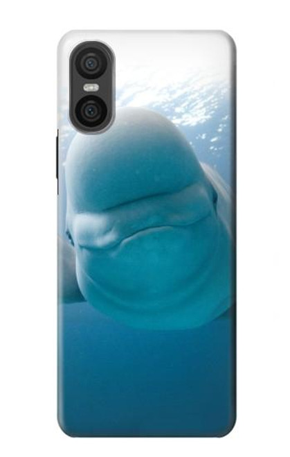 S1801 Beluga Whale Smile Whale Case For Sony Xperia 10 VI