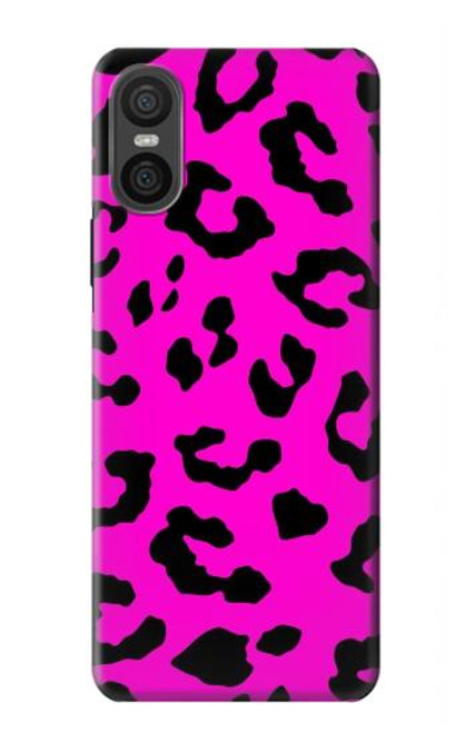 S1850 Pink Leopard Pattern Case For Sony Xperia 10 VI