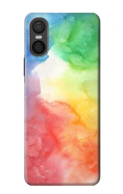 S2945 Colorful Watercolor Case For Sony Xperia 10 VI