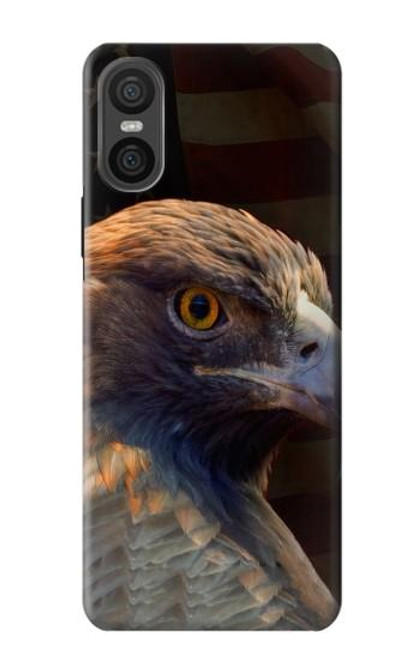 S3376 Eagle American Flag Case For Sony Xperia 10 VI