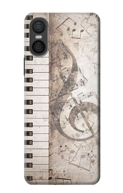 S3390 Music Note Case For Sony Xperia 10 VI