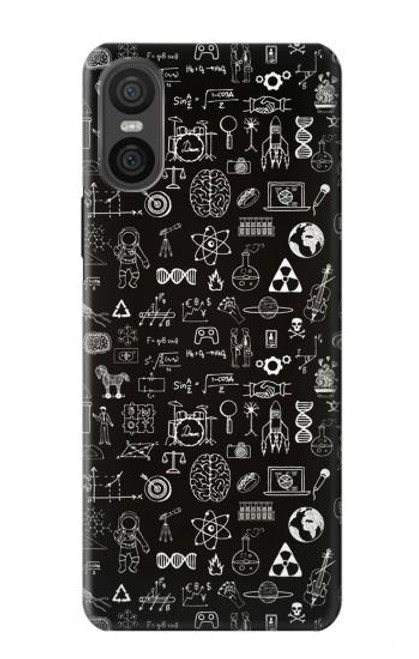 S3426 Blackboard Science Case For Sony Xperia 10 VI