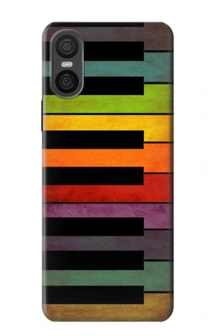 S3451 Colorful Piano Case For Sony Xperia 10 VI