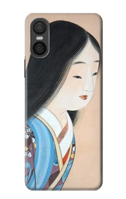 S3483 Japan Beauty Kimono Case For Sony Xperia 10 VI