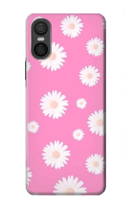 S3500 Pink Floral Pattern Case For Sony Xperia 10 VI