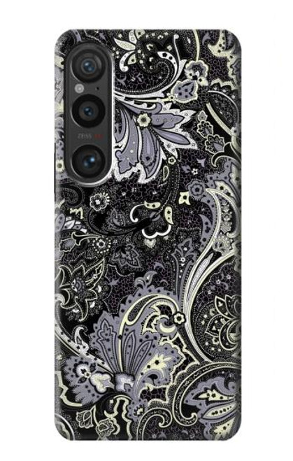 S3251 Batik Flower Pattern Case For Sony Xperia 1 VI