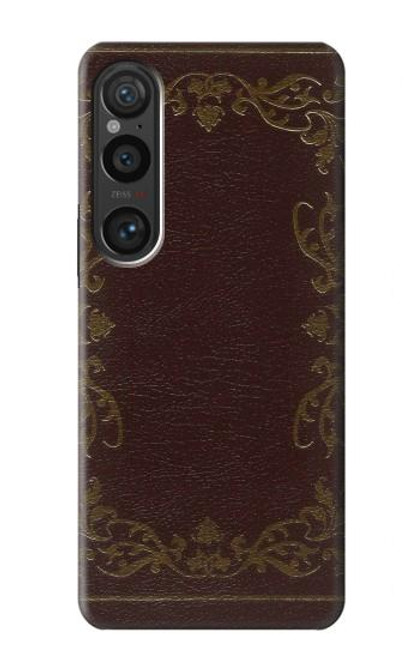 S3553 Vintage Book Cover Case For Sony Xperia 1 VI