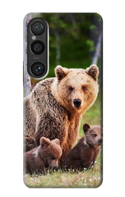 S3558 Bear Family Case For Sony Xperia 1 VI