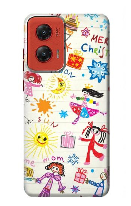 S3280 Kids Drawing Case For Motorola Moto G Stylus 5G (2024)