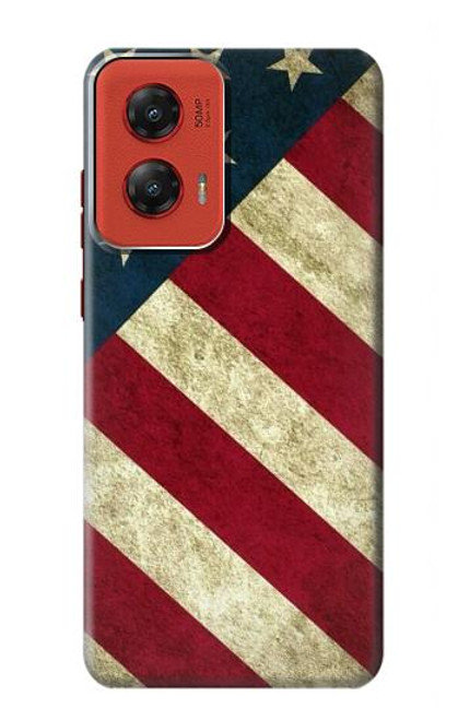 S3295 US National Flag Case For Motorola Moto G Stylus 5G (2024)