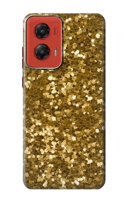 S3388 Gold Glitter Graphic Print Case For Motorola Moto G Stylus 5G (2024)