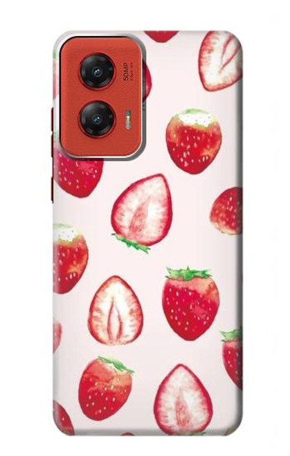 S3481 Strawberry Case For Motorola Moto G Stylus 5G (2024)