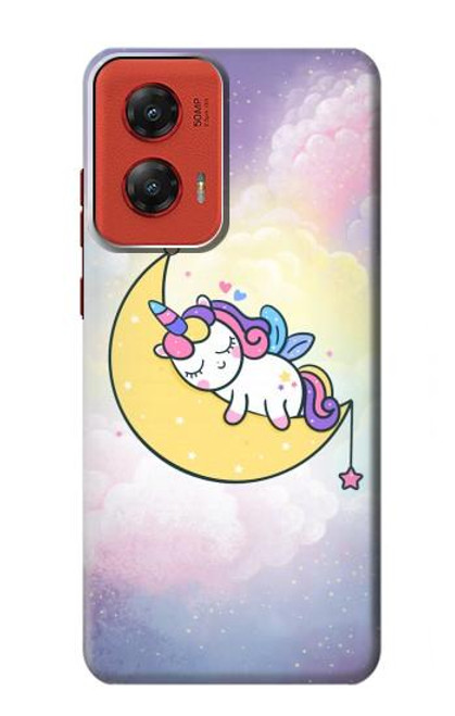 S3485 Cute Unicorn Sleep Case For Motorola Moto G Stylus 5G (2024)