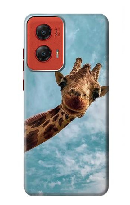 S3680 Cute Smile Giraffe Case For Motorola Moto G Stylus 5G (2024)