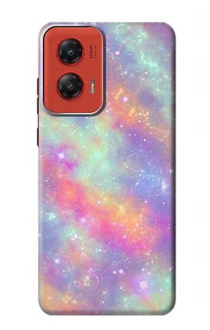 S3706 Pastel Rainbow Galaxy Pink Sky Case For Motorola Moto G Stylus 5G (2024)