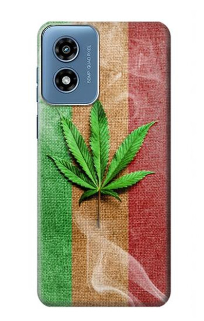 S2109 Smoke Reggae Rasta Flag Case For Motorola Moto G Play 4G (2024)