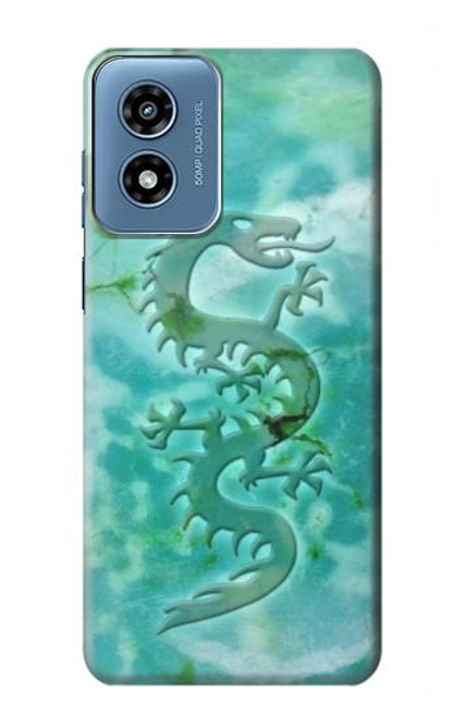 S2653 Dragon Green Turquoise Stone Graphic Case For Motorola Moto G Play 4G (2024)