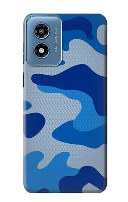 S2958 Army Blue Camo Camouflage Case For Motorola Moto G Play 4G (2024)